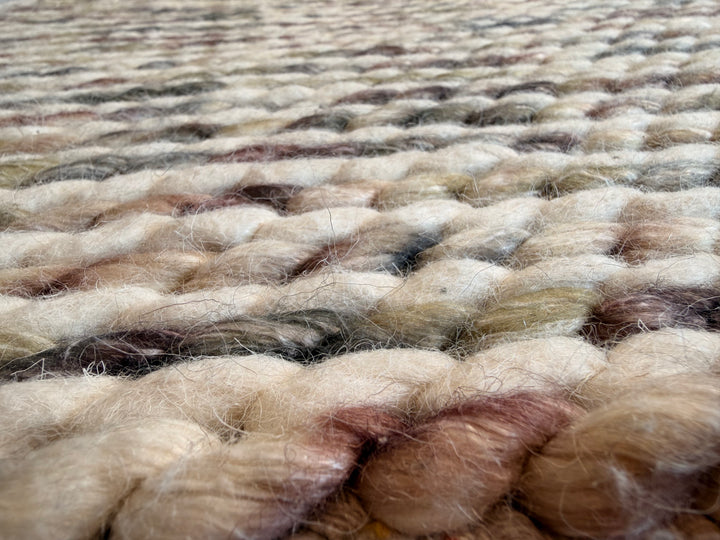 Spice Braid Handwoven Multi Wool Rug