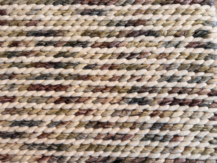Spice Braid Handwoven Multi Wool Rug