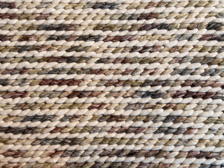 Spice Braid Handwoven Multi Wool Rug