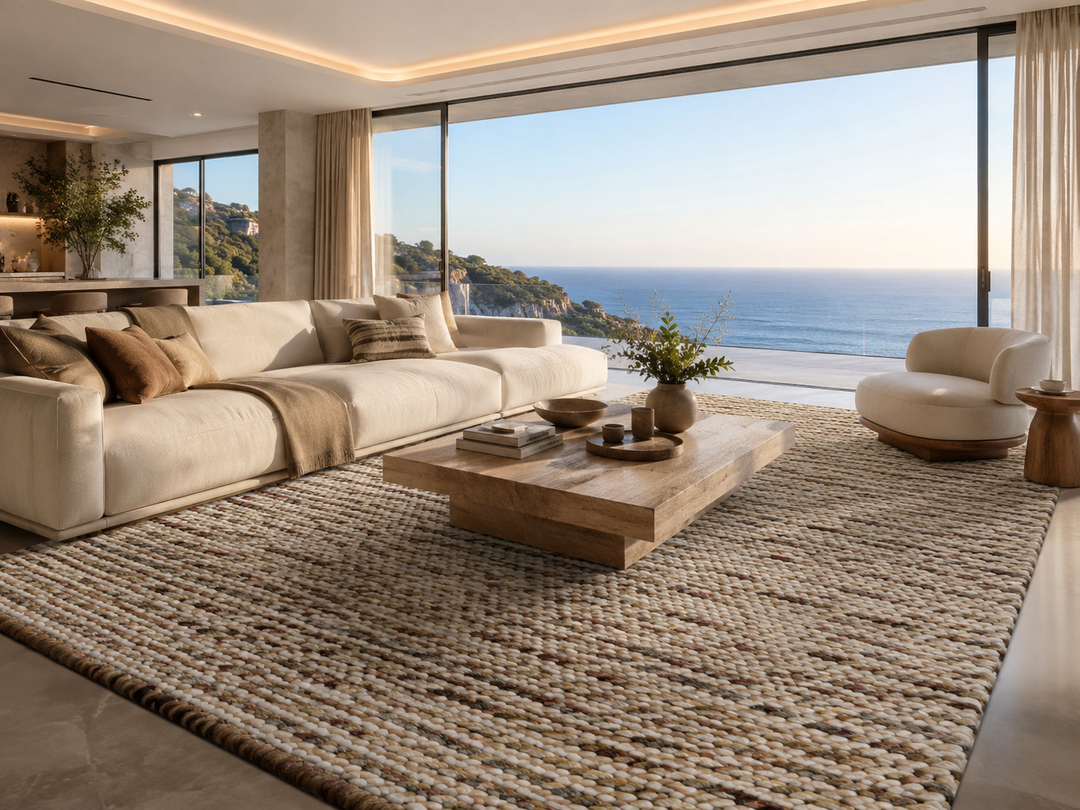 Spice Braid Handwoven Multi Wool Rug