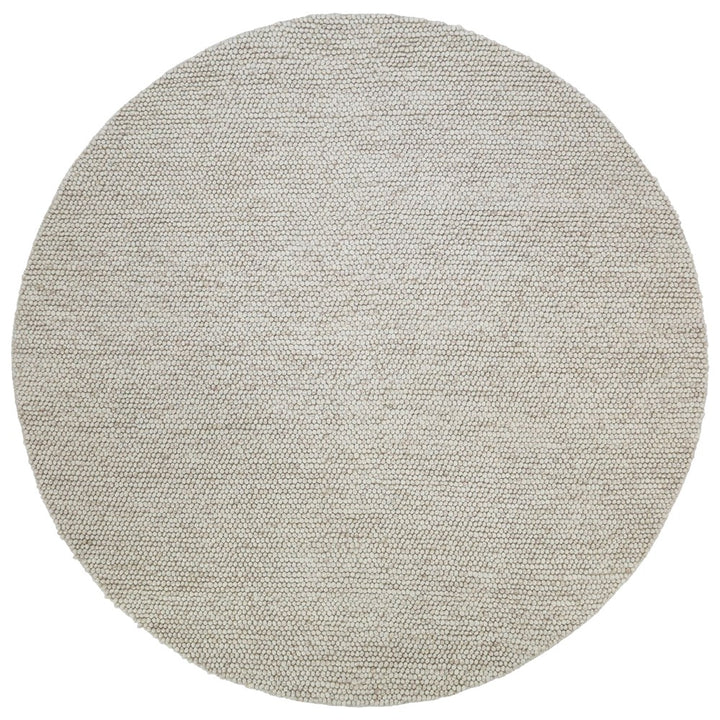 Nirvana Chalk Hand Woven Wool Rug