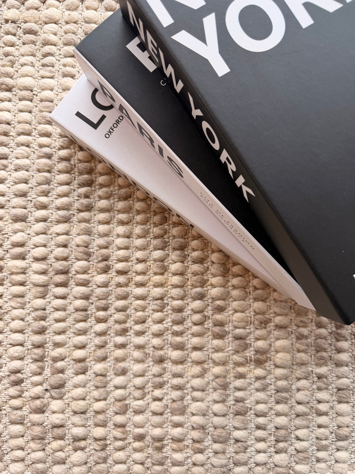 Skandi Knot Light Brown Color Chunky Wool rug