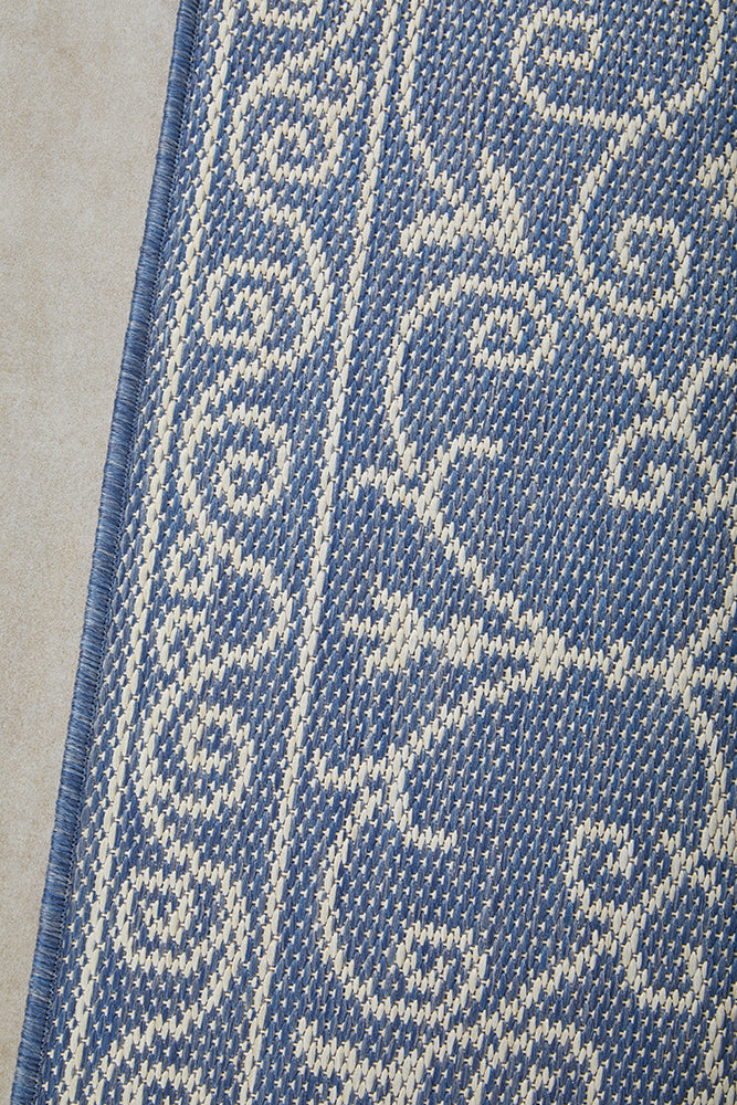 Newport Romy Blue Runner Rug