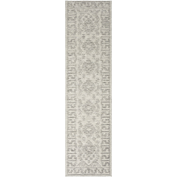 Patio Kuza Grey Runner Rug
