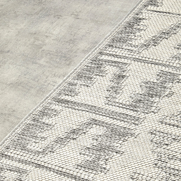 Patio Kuza Grey Runner Rug