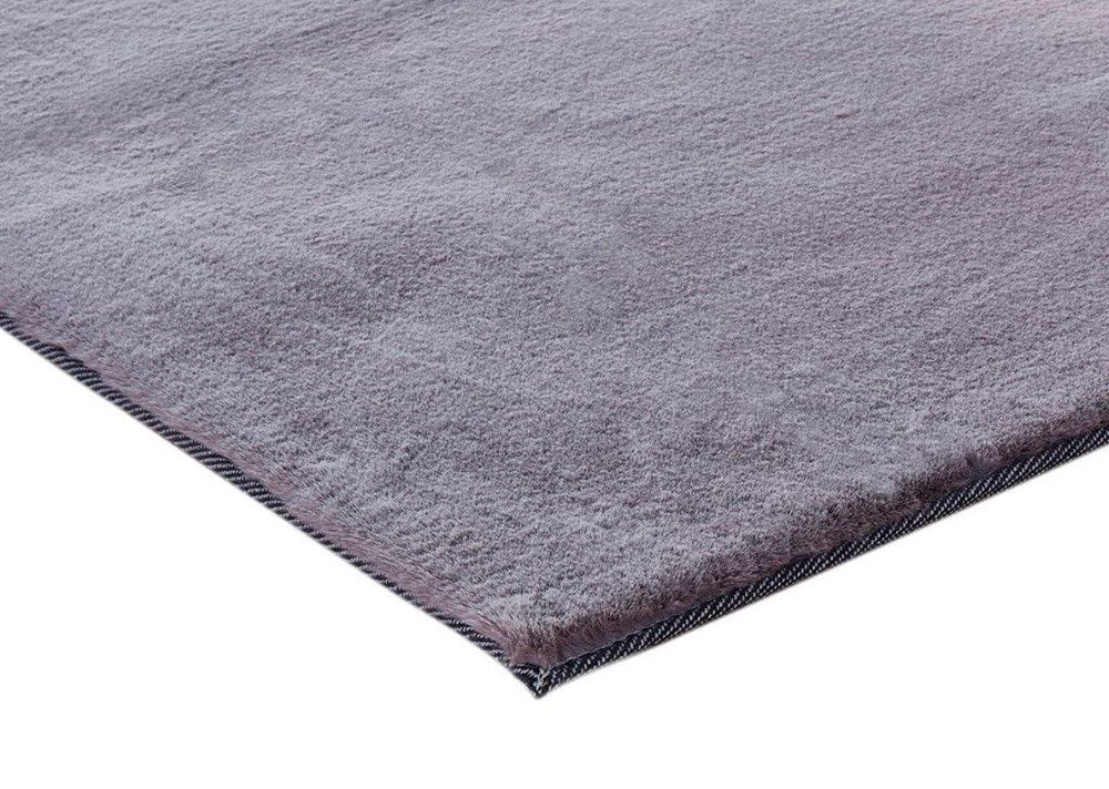 PONY RECTANGLE - GUNMENTAL- LUXURIOUS RUGS