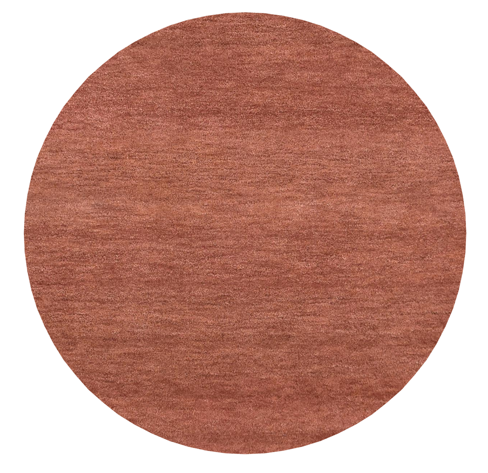 Rust Round Rug Decorator Rust Round – Luxurious Rugs