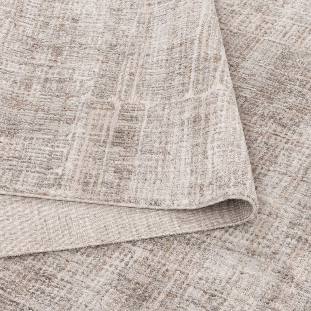 Solenne Beige Abstract Rug - S500