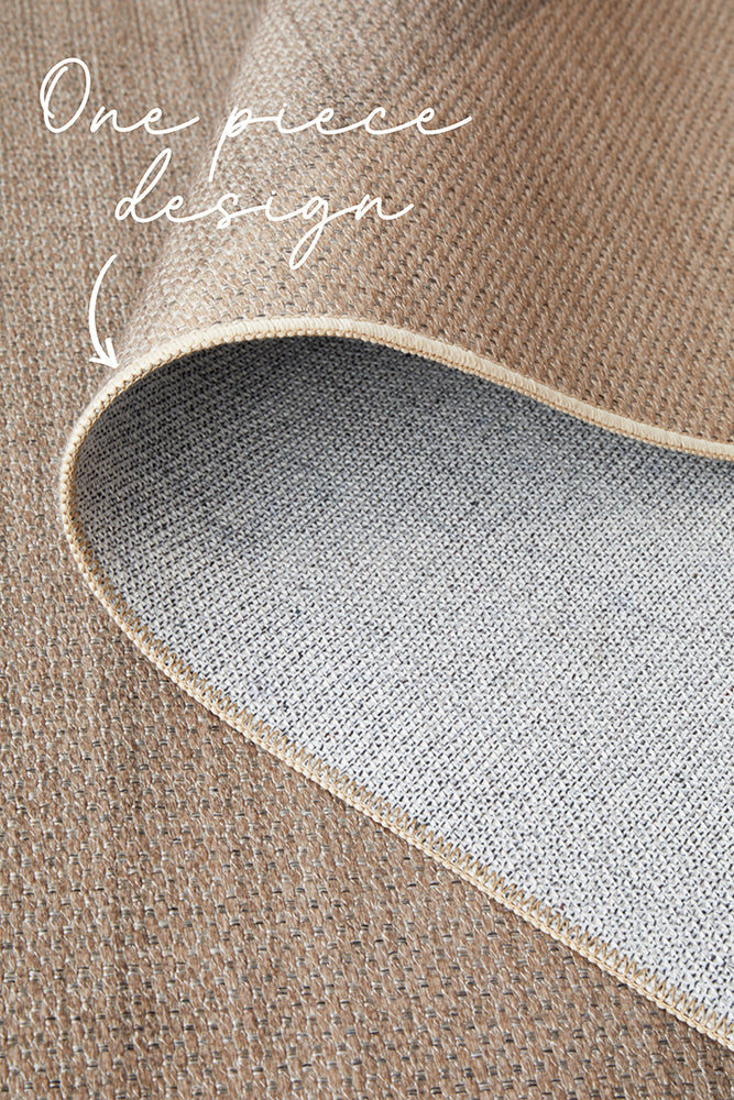 Solar Inesh Natural Washable Rug