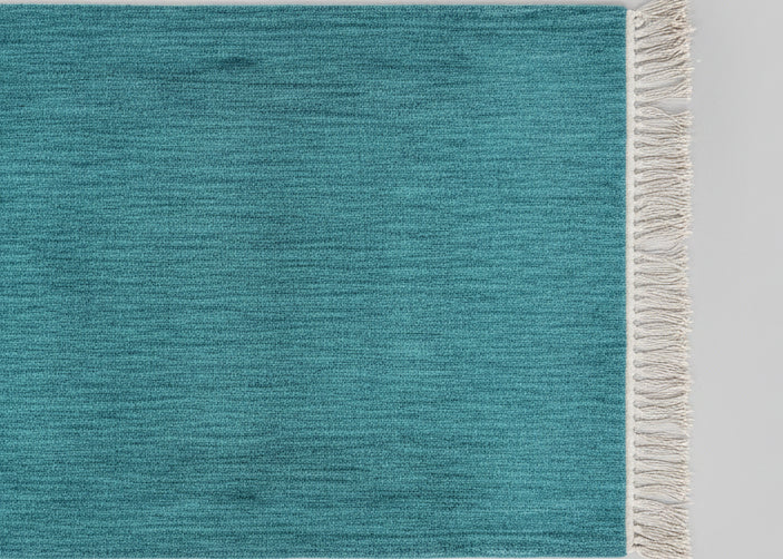 Dazzle Ocean Breeze Color Handloom Knotted Rug 100% Pure Wool
