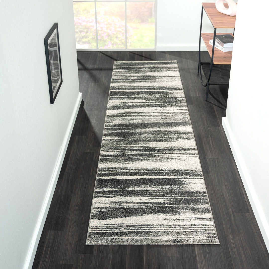 Everton 481 Charcoal Hallway Runner