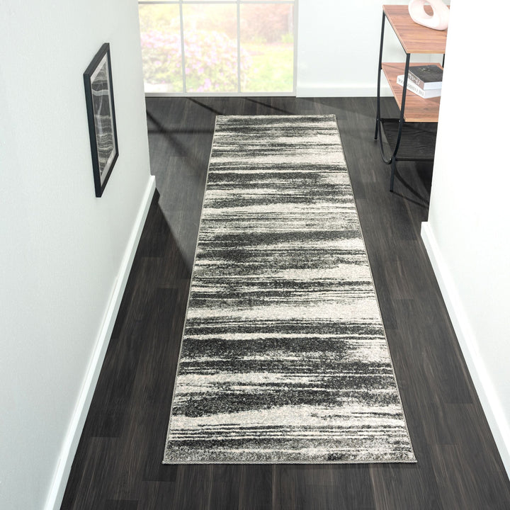 Everton 481 Charcoal Hallway Runner