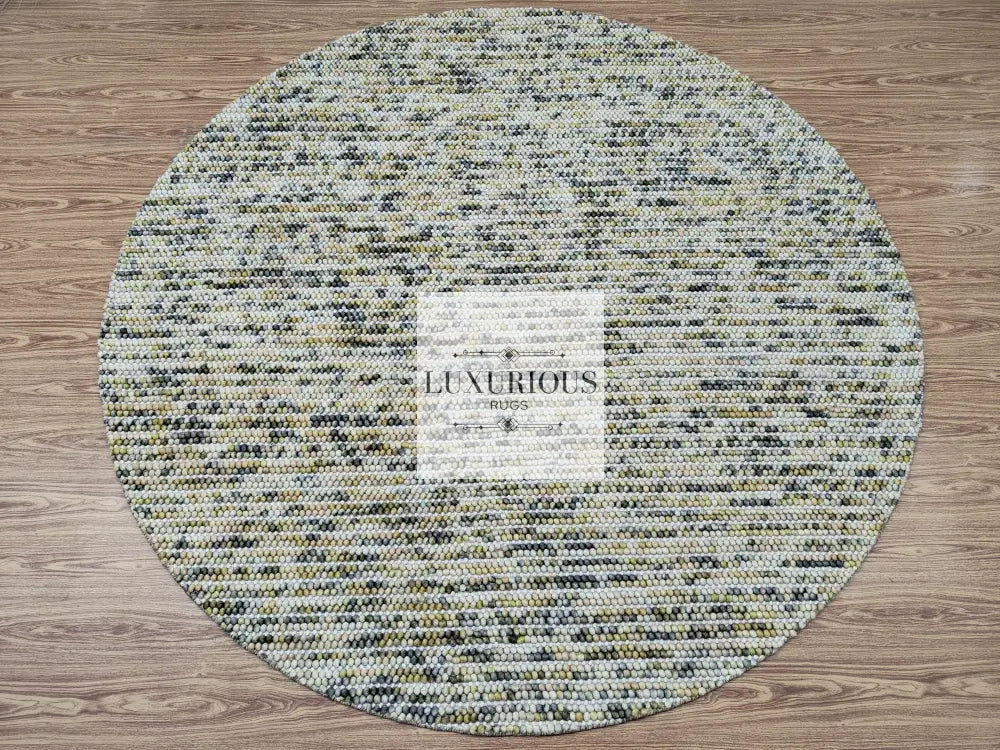Pebbles Cherry Sienna Cloud Hand Woven Wool Rug