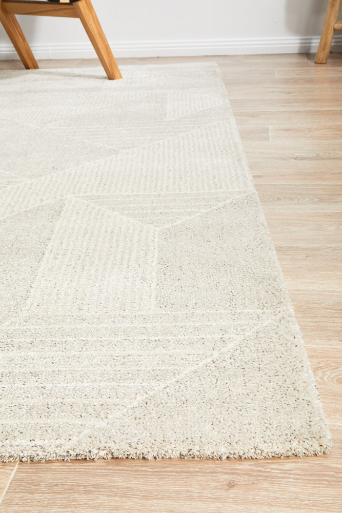 Berlin Contemporary Plush Grey Area Floor Rug