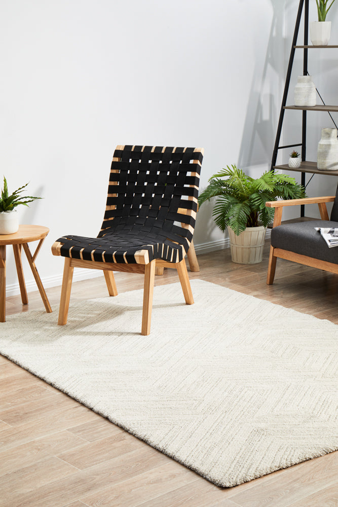 Berlin Contemporary Plush Silver Area Rug