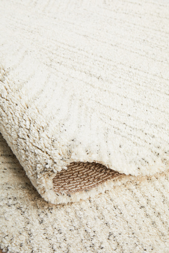 Berlin Contemporary Plush Silver Area Rug