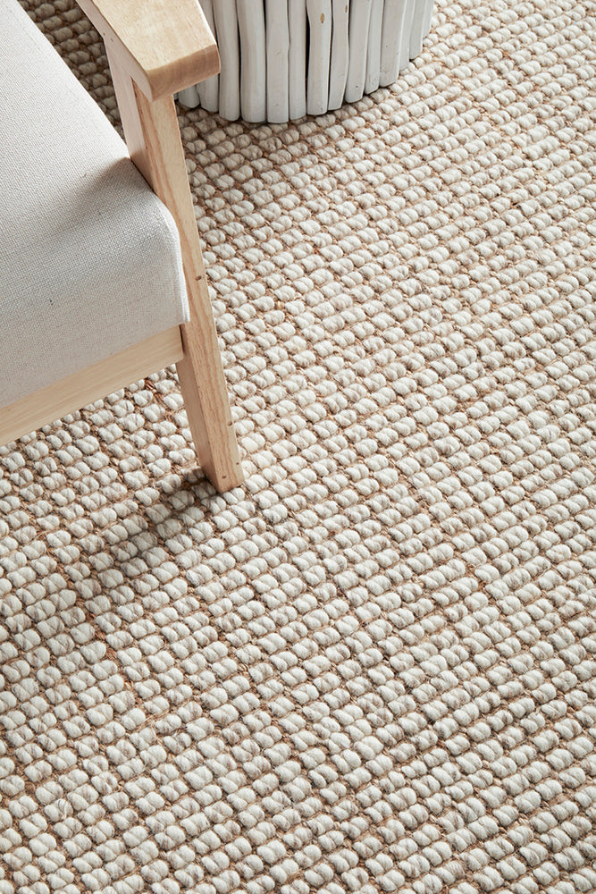 Arabella Natural  70% Wool 30% Jute Floor Rug