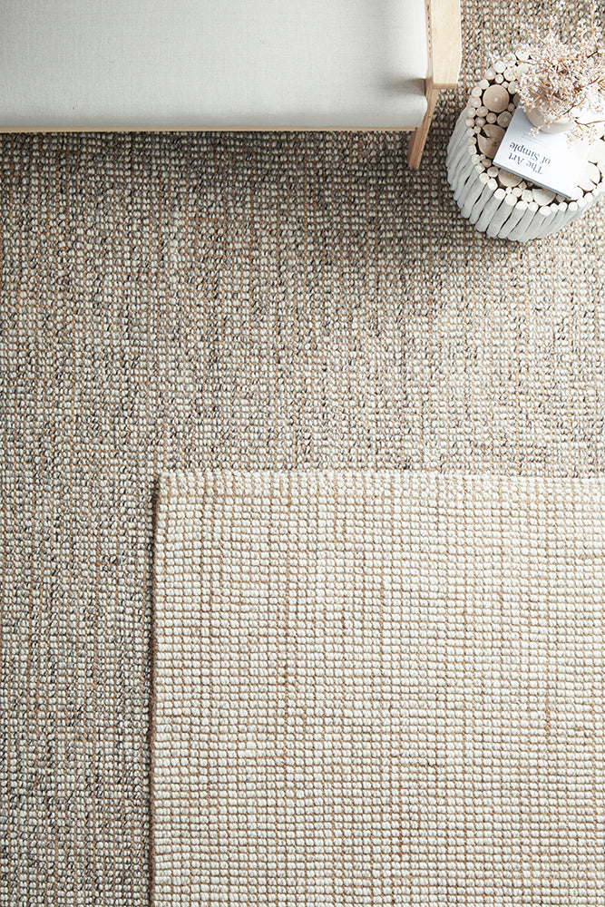 Arabella Natural  70% Wool 30% Jute Floor Rug