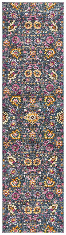 Babylon 210 Blue Runner Rug