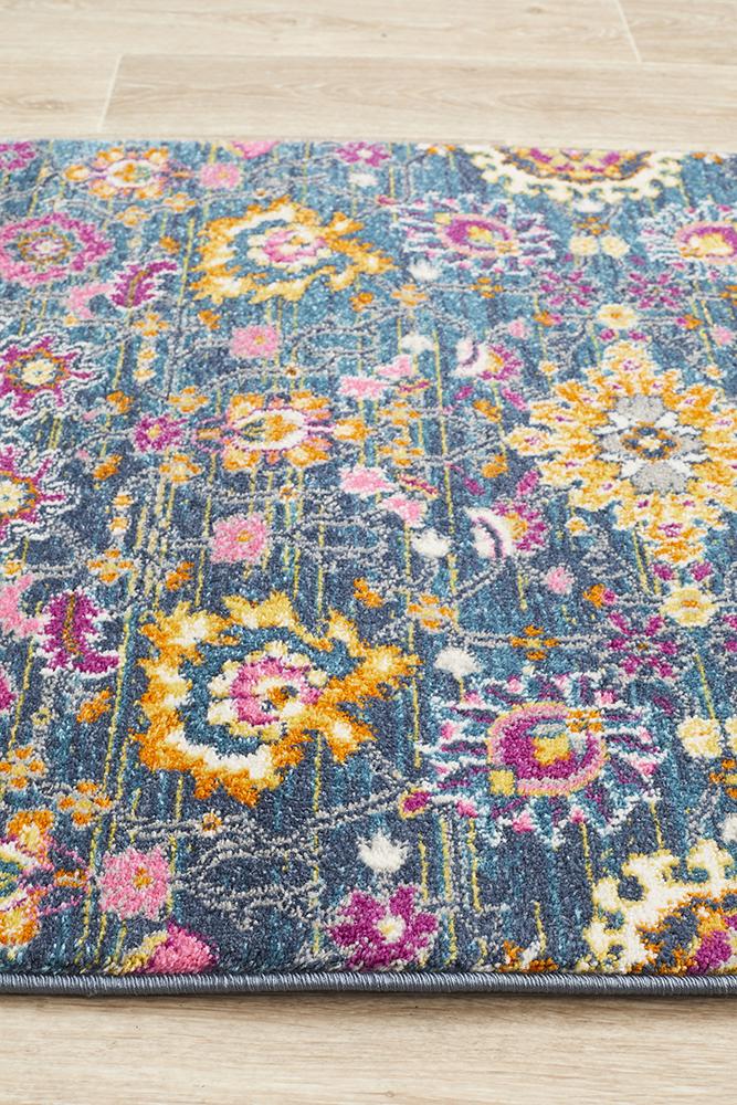 Babylon 210 Blue Runner Rug