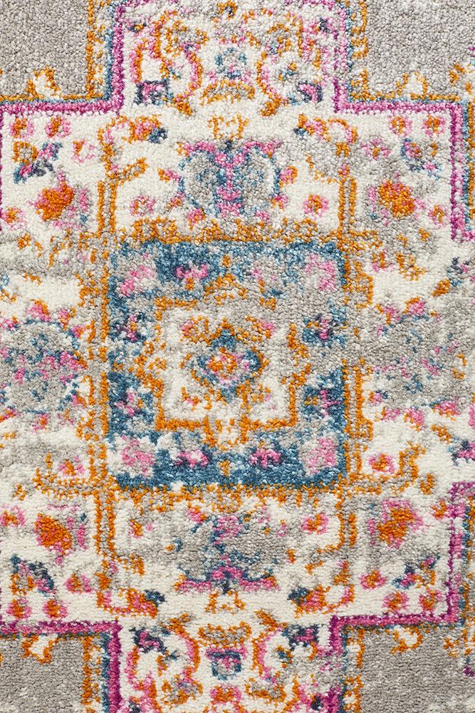 Babylon 211 Grey Runner Rug