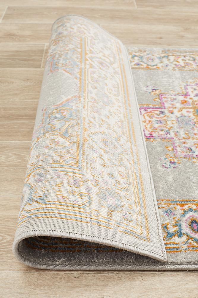 Babylon 211 Grey Runner Rug