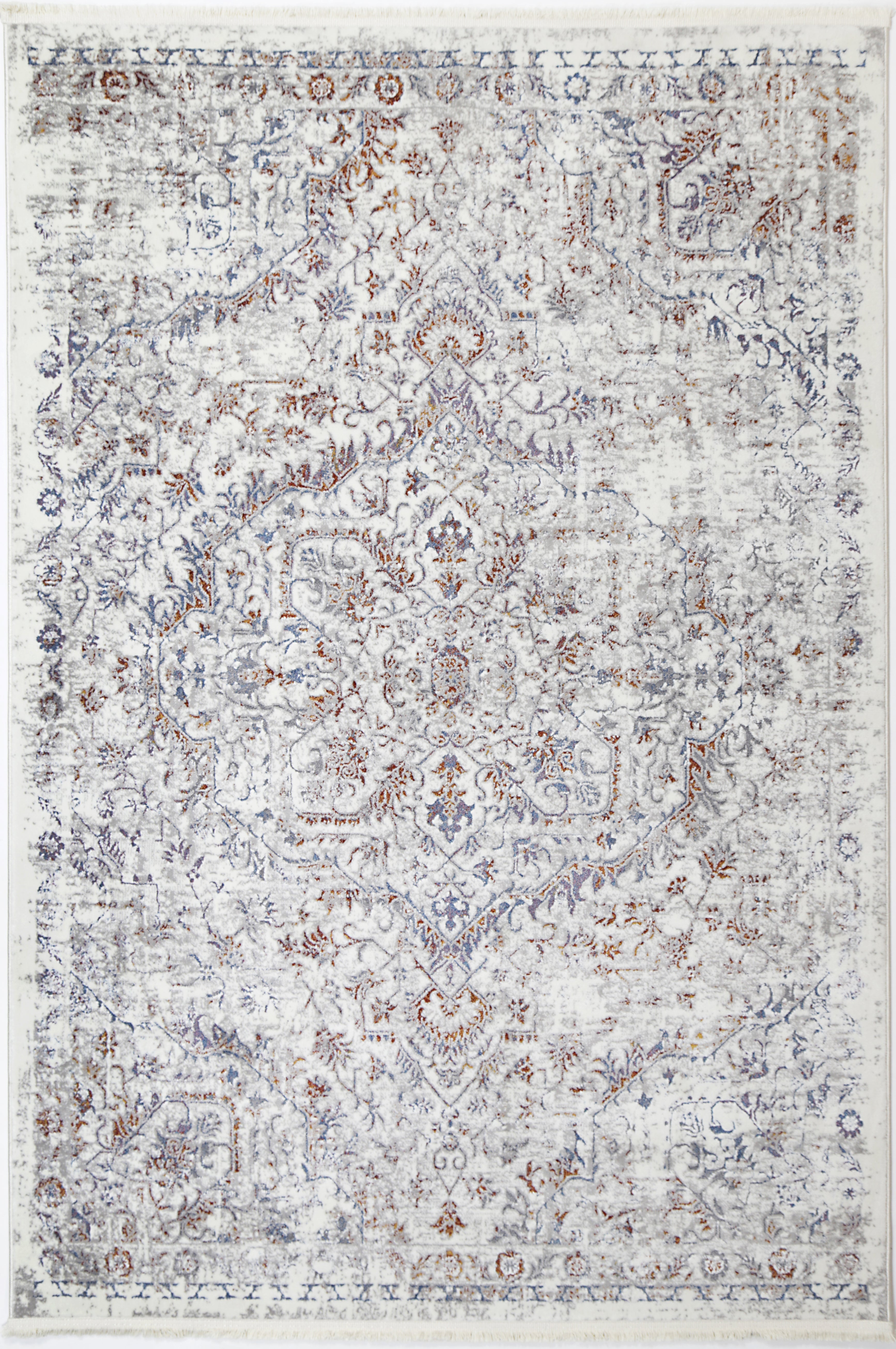 Bohemian Paradise Vintage Grey Multi Rug – Luxurious Rugs