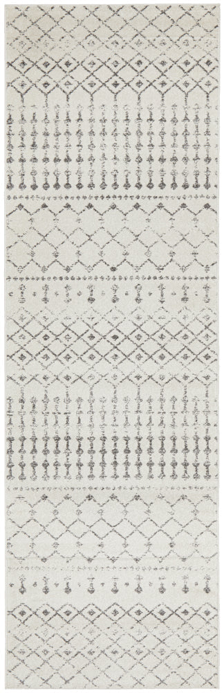 Chrome Elsa Silver Rug