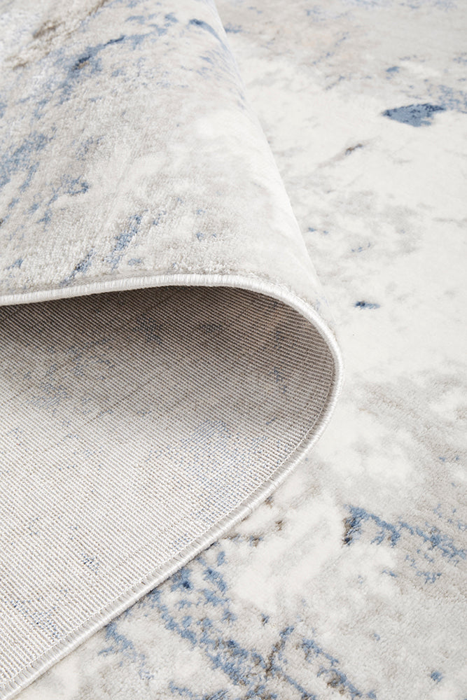Emotion 33 Navy Modern floor Rug
