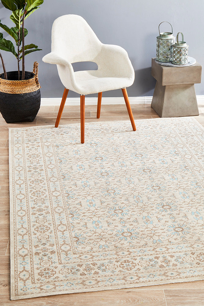 Eternal Whisper Washed Bone Rug – Luxurious Rugs