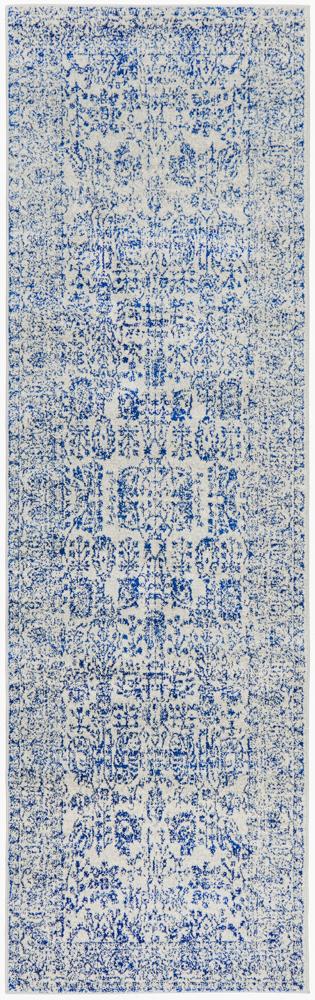 Evoke Frost Blue Transitional Rug