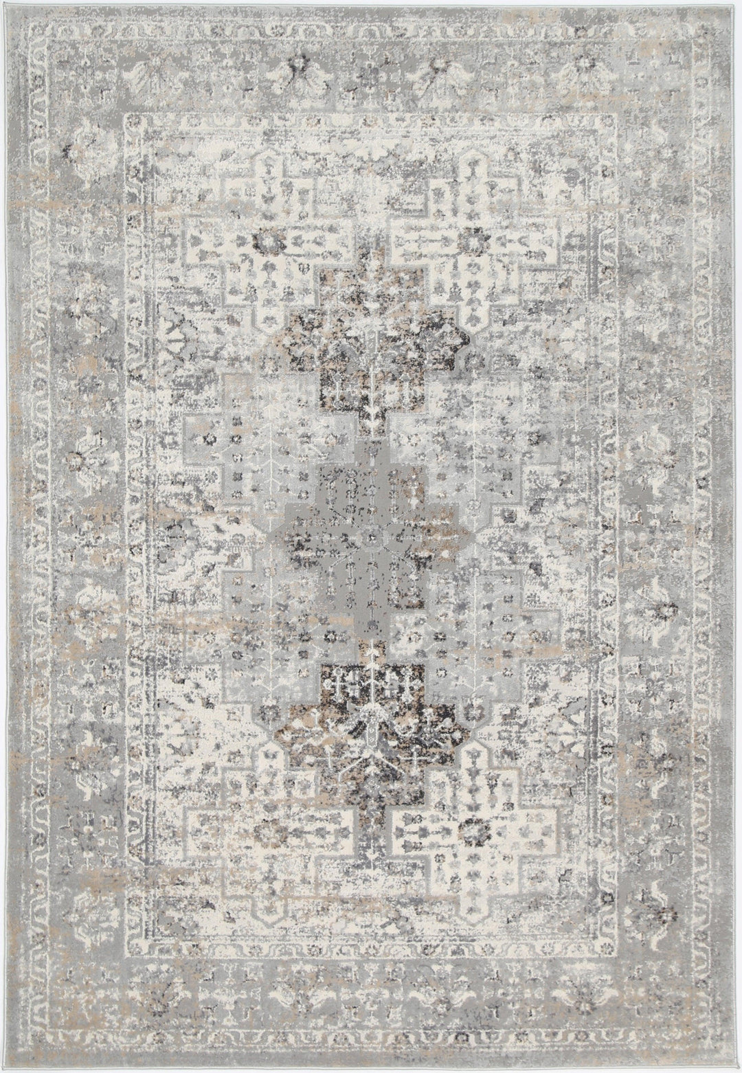 Amelia Grey Oriental Rug - All Modern Design