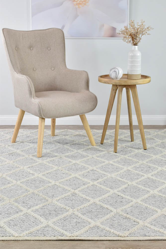 Lyon Wool Grey Rug