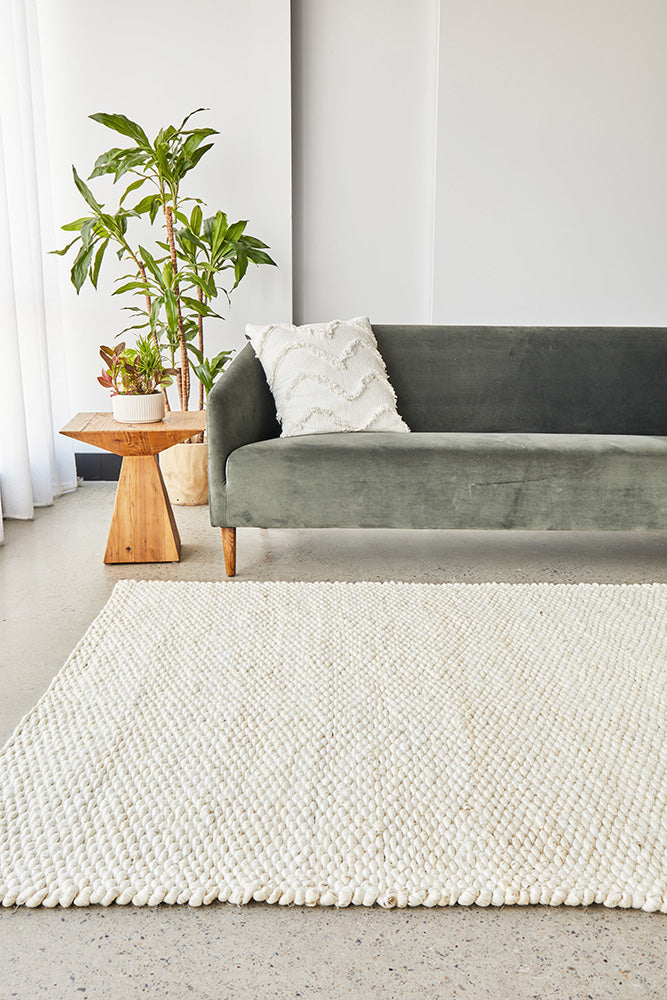 All White Rugs Hive White Rug – Luxurious Rugs