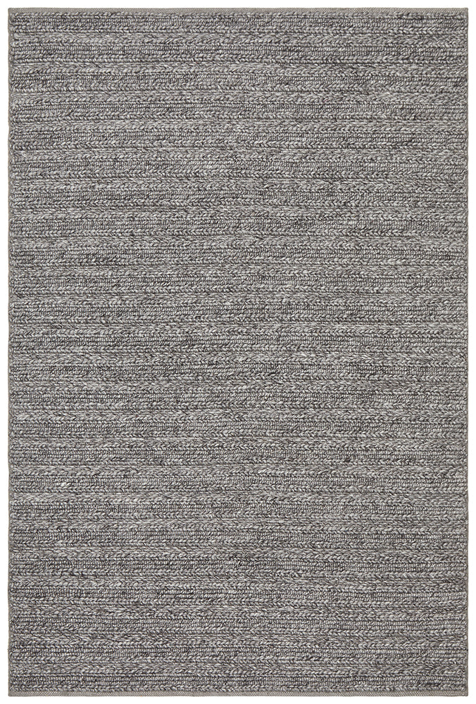 Harvest 801 Steel Textured Hand Woven Rug