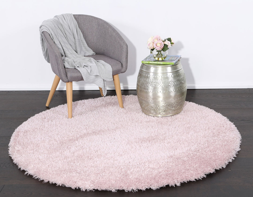 Shag Rug Light Pink