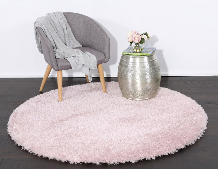 Shag Rug Light Pink