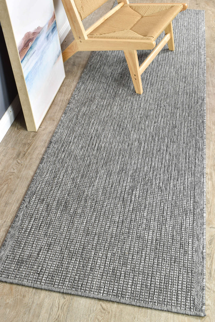 Long Island Dark Grey Rug 1303-DM9E