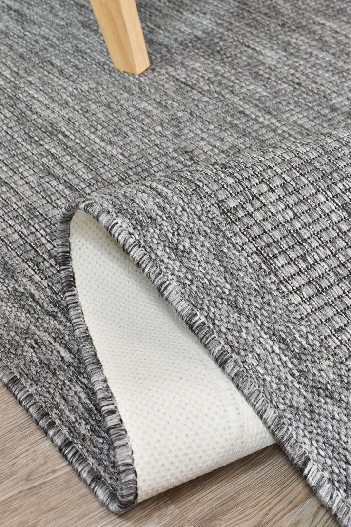 Long Island Dark Grey Rug 1303-DM9E