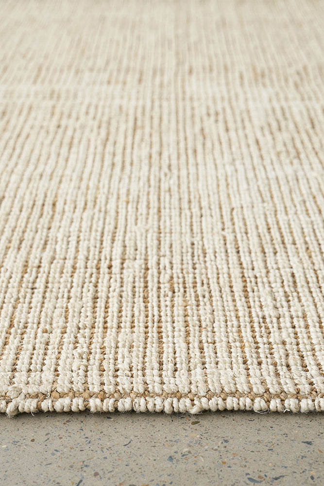 Madras Marlo White Rug