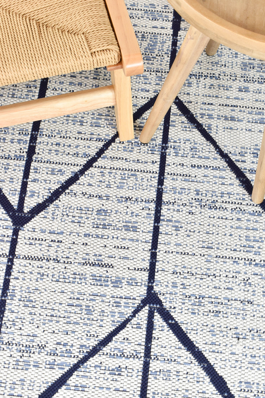 Iris Cream Blue Rug 47274-306