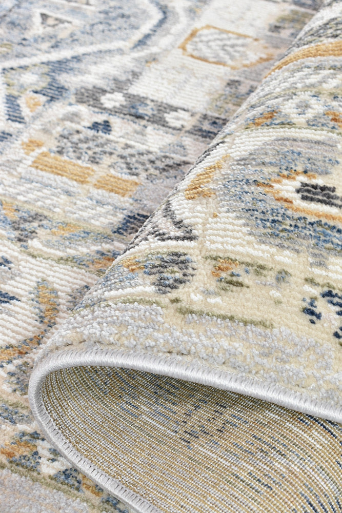 Medina Blue Grey Rug 0319A