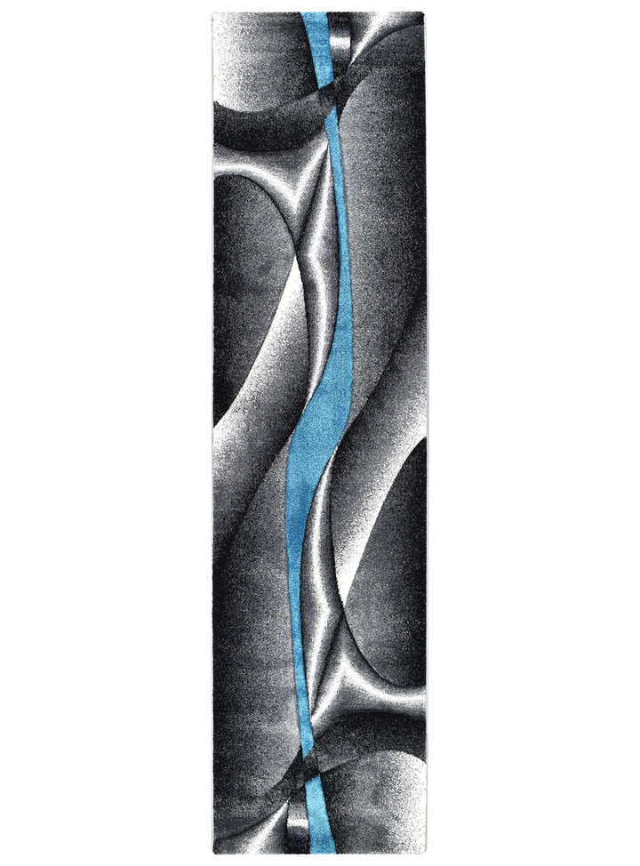 Novus 56A Grey Turquoise Runner