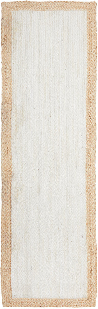 Noosa 222 White Runner Rug