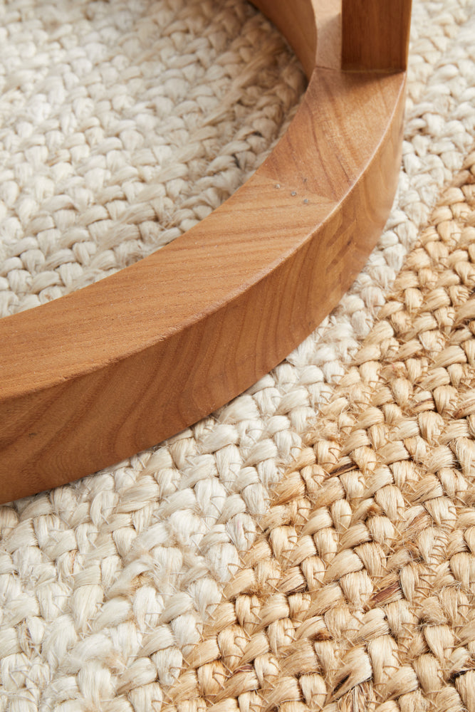 Noosa 222 White Runner Rug