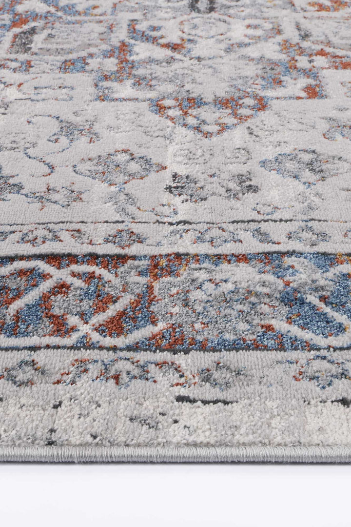 Malo Camila Grey & Blue Traditional Rug