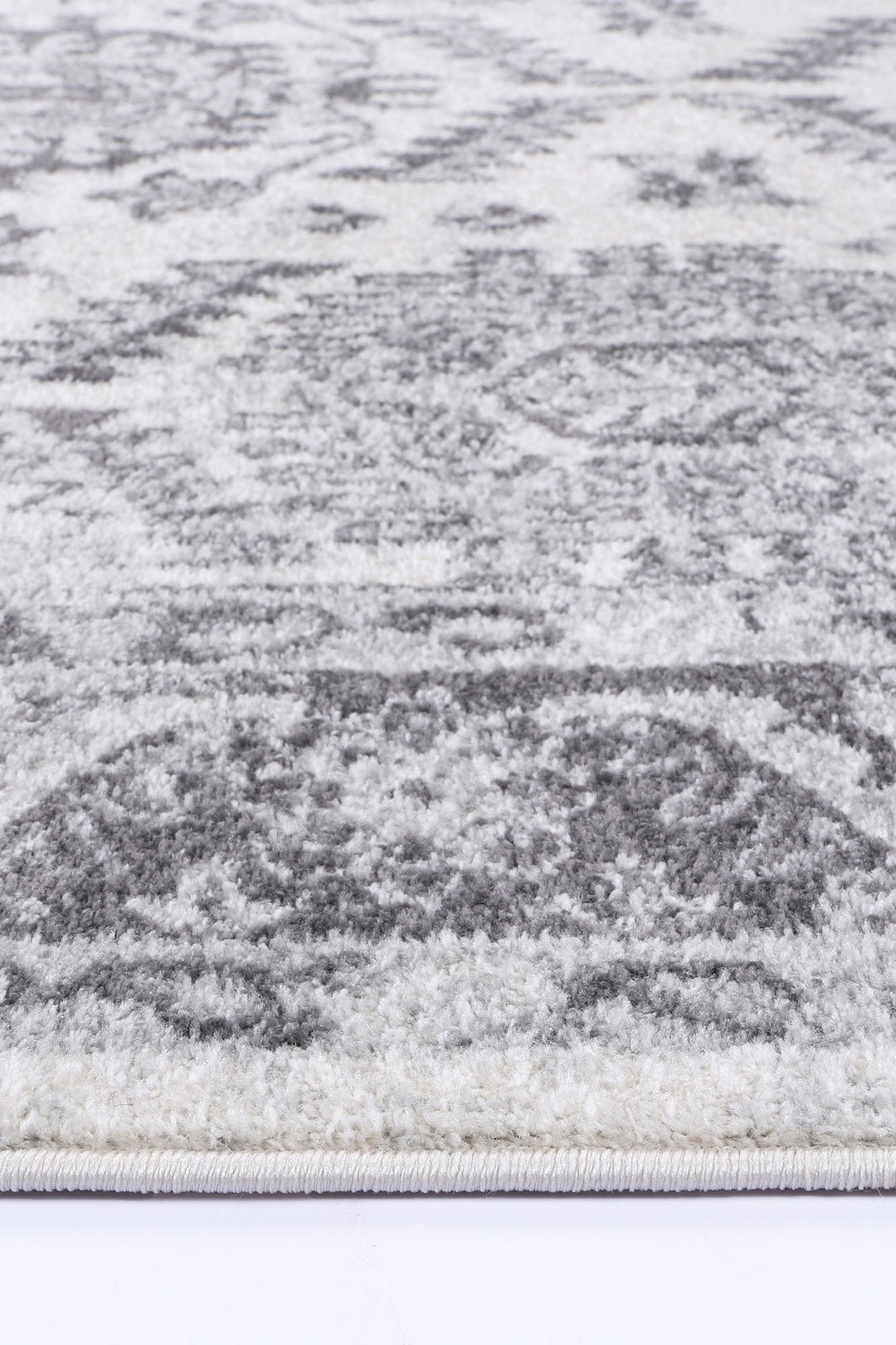 Frankie Pau Cream & Grey Traditional Rug