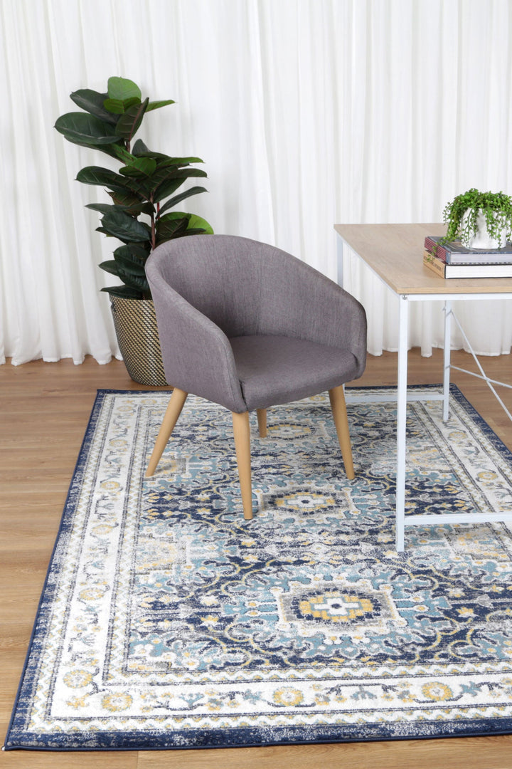 Frankie Frejus Blue Transitional Rug