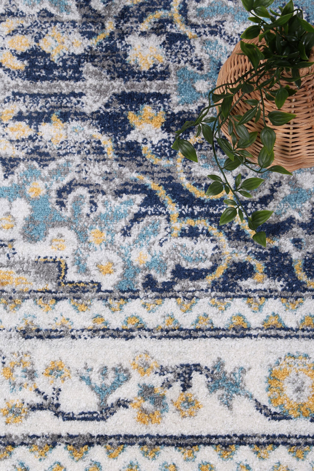 Frankie Frejus Blue Transitional Rug