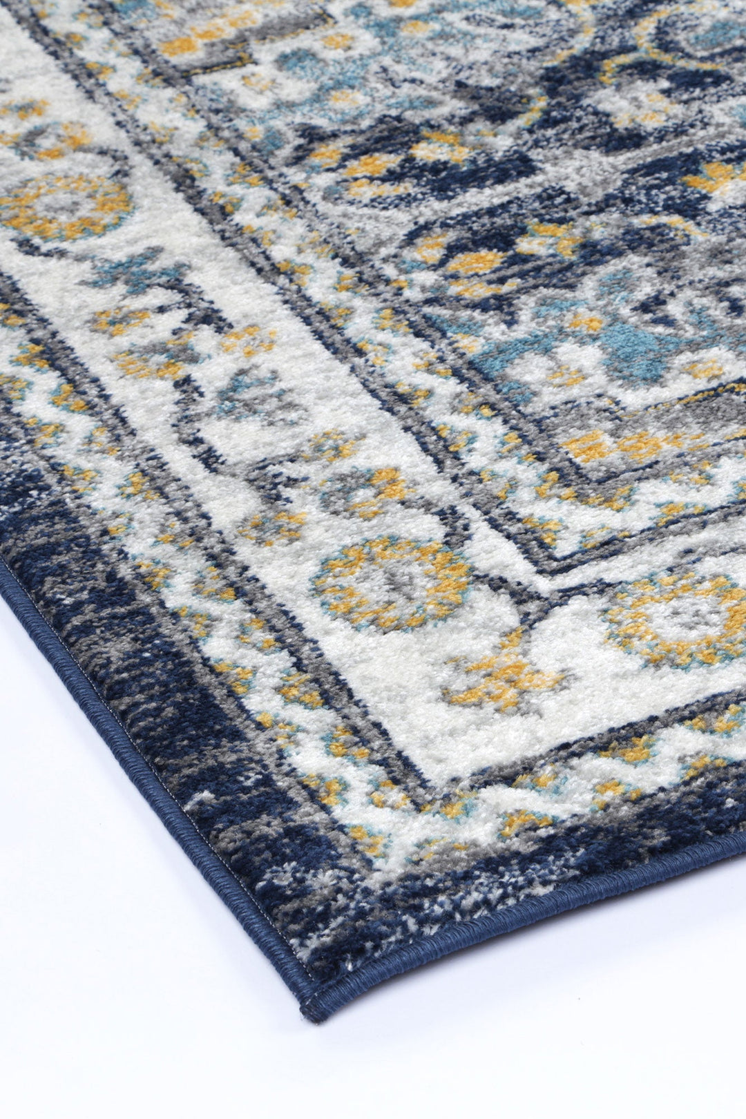 Frankie Frejus Blue Transitional Rug